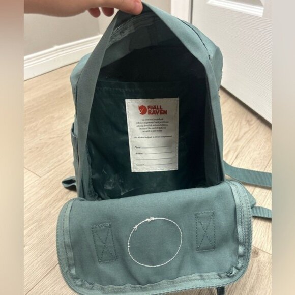 Fjällräven Kånken Mini Daypack Frost Green Excellent Condition main image 5